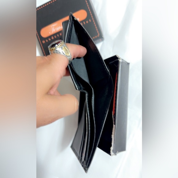 New Handcrafted Western Cowboy Piteado BiFold Wallet.. - Picture 6 of 8